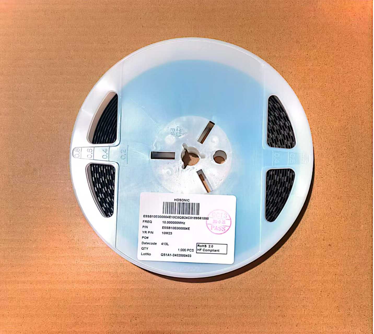 鸿星晶振5032-4P 10MHz 10PF -40+85