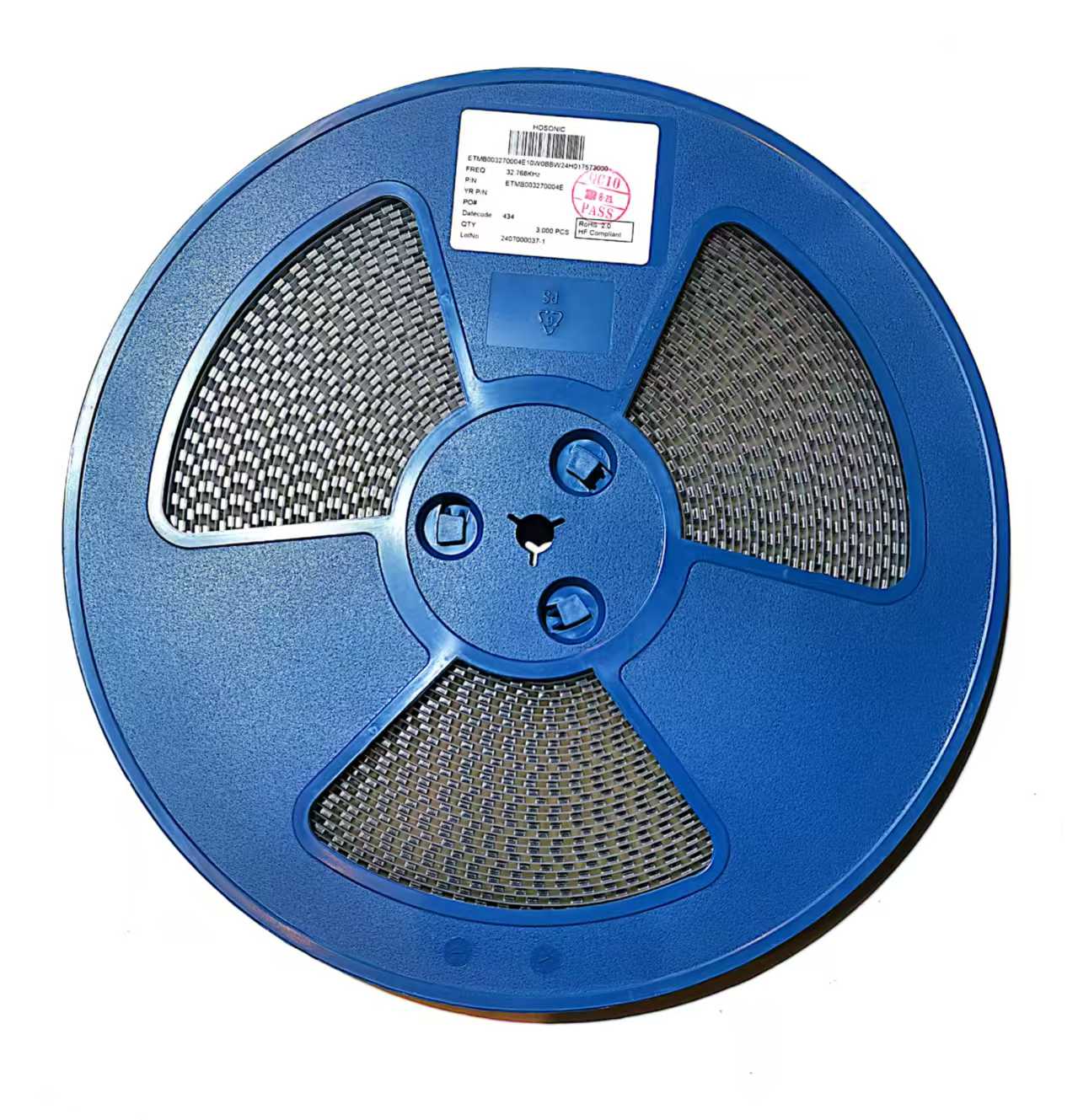 鸿星晶振MC306 32.768KHz 12.5PF 20PPM -40+85