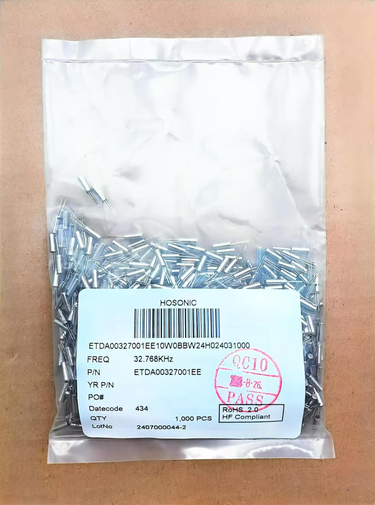 表晶2*6 32.768KHz 12.5PF 20PPM -40+85