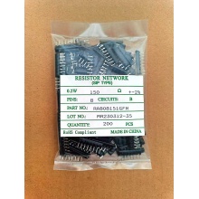 排阻B08 150Ω ±2%