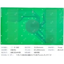 二十层印制电路板